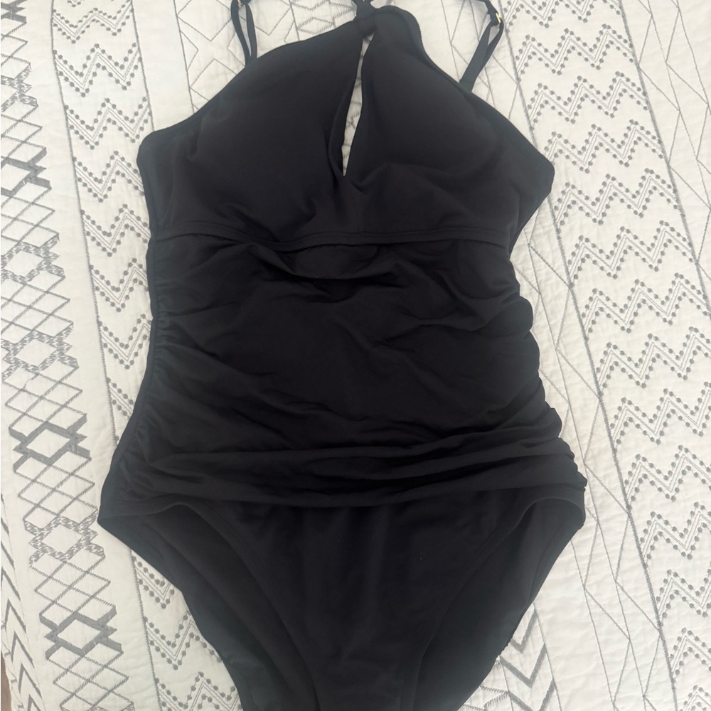 Bleu Rod Beattie Black One-Piece Swimsuit
